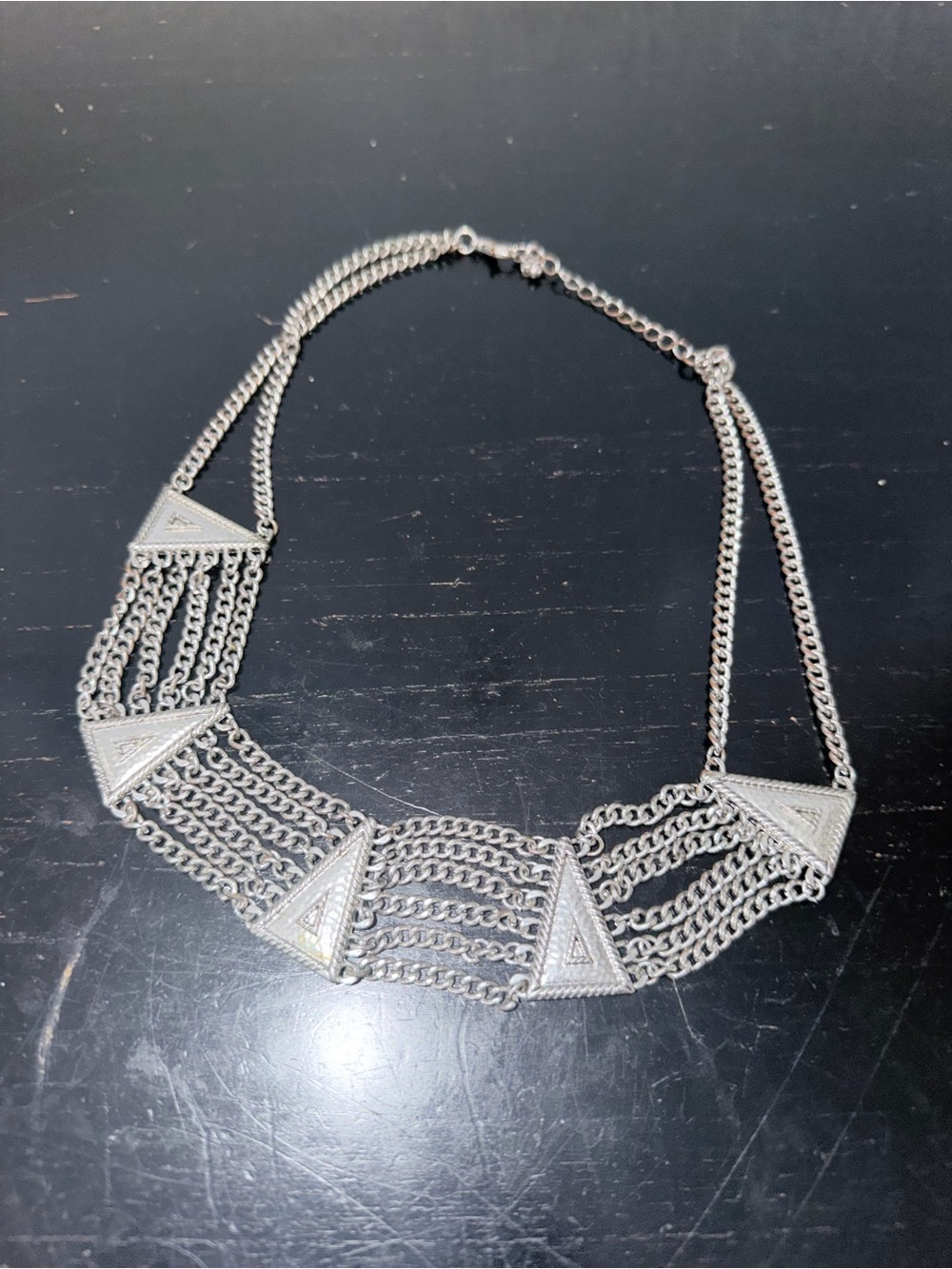 Geometric Statement Necklace